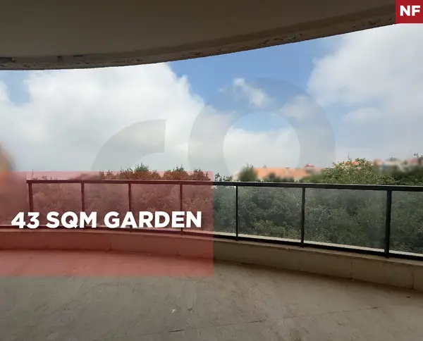 covered parking, garden, balcony, Ballouneh
