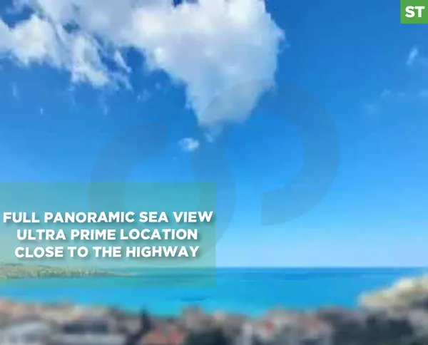 panoramic sea view, close to highway ,Kfar Hbab