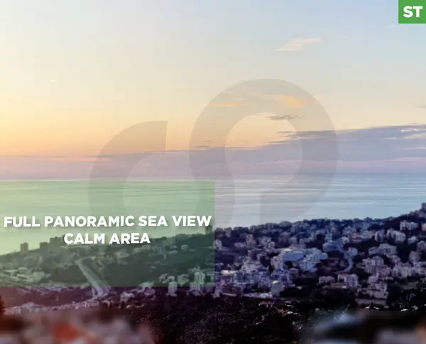 Full panoramic Sea view, prime area, Kfar Hbab