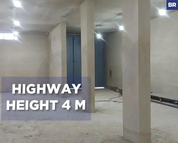 height 4 m, highway , Prime area, ,Chekka