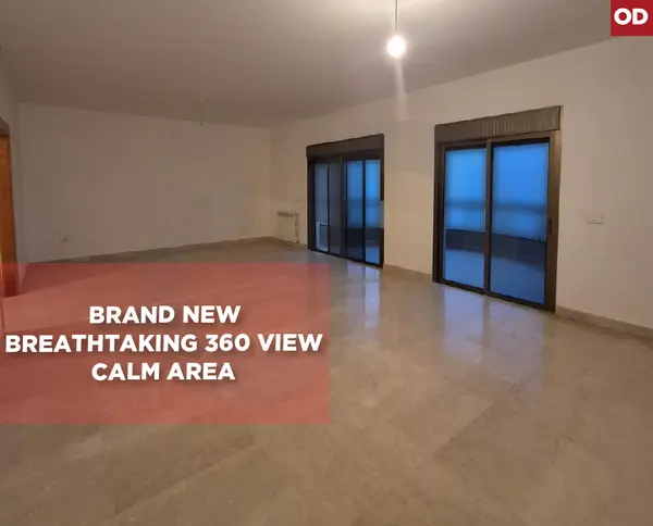 Breathtaking 360 view, 2 parking, cave, Dbaye