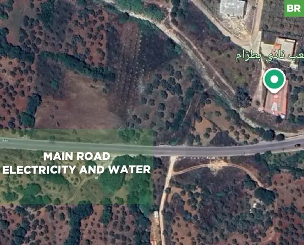 main road, electricity and water, Bterram
