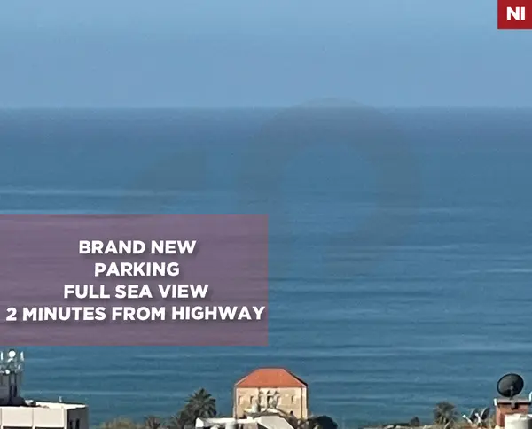 Full Sea View, balcony, elevator, parking, Jbeil