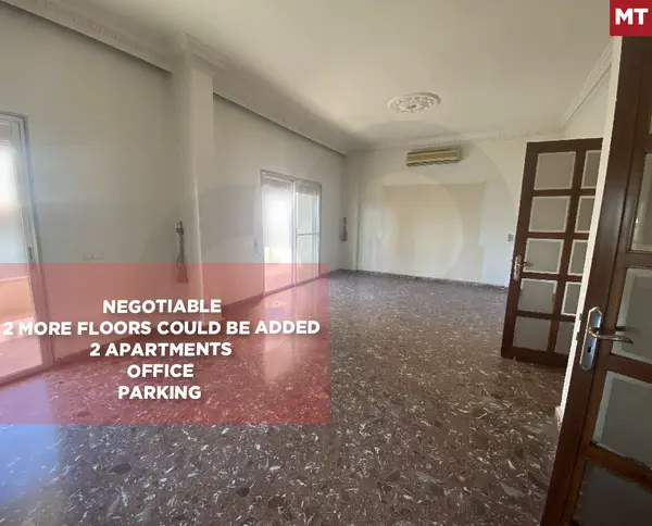 2 apartments, Office, Parking, Akbe-Zgharta