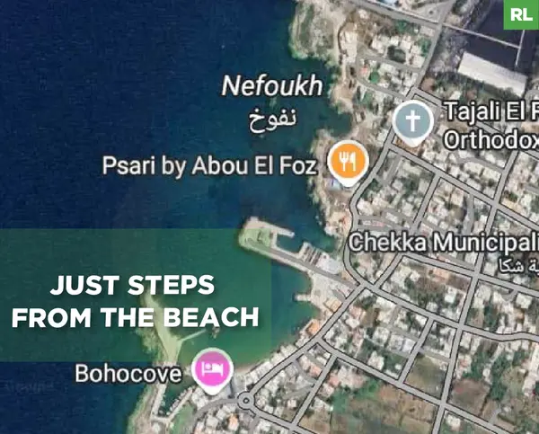 Just Steps from the Beach ,Batroun -Chekka