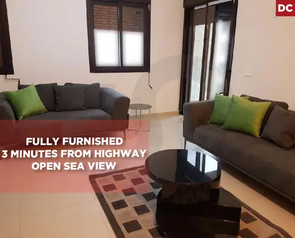covered parking, 2 balconies, sea view,Halat