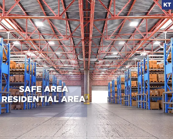 High ceiling Warehouse, prime area, Mezher