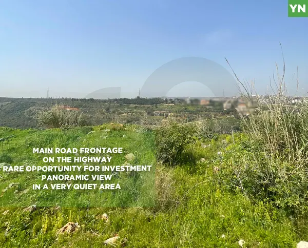 main road frontage,great deal,el bshennine, zgharta
