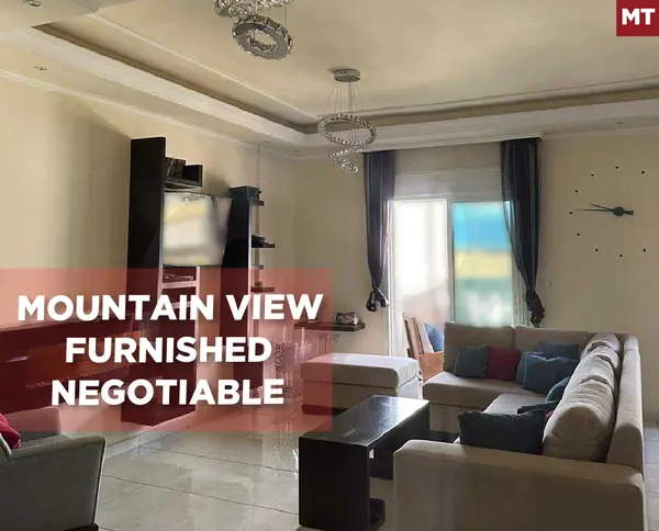 elevator, balcony, mountain view, furnished, Nakhleh