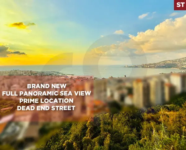 Sea view, 2 parking, storage, balconies, Ghadir