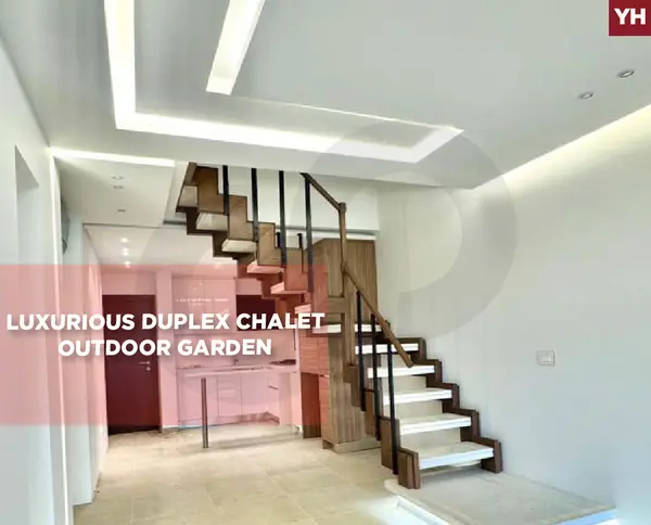 duplex chalet, garden, high-end finishes, Tabarja