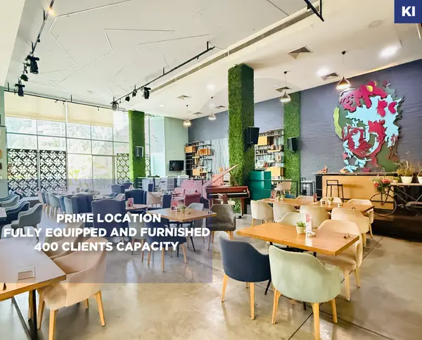 Fully equipped ,Restaurant for rent in kfarhbab