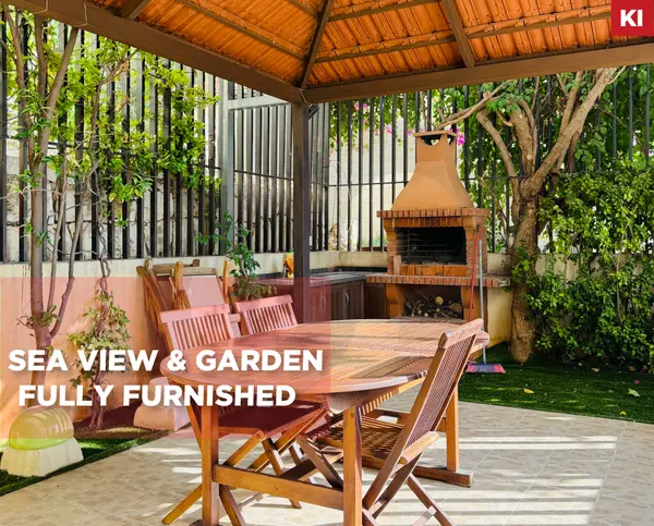 Sea View & Garden , Fully Furnished ,kfarhbab