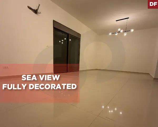 covered parking, 3 balconies, sea view, Dbaye