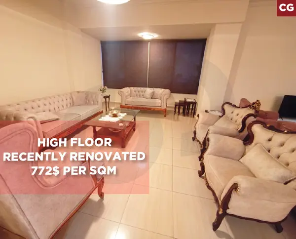 3 balconies, parking, Ain El Remmaneh