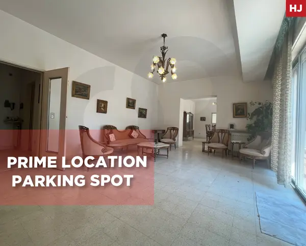 Parking space,Large balcony,Achrafieh -Sassine