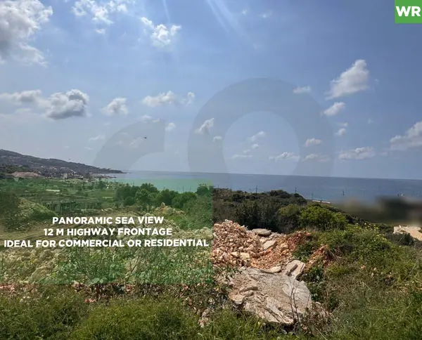 Panoramic sea view, batroun, Kfaraabida