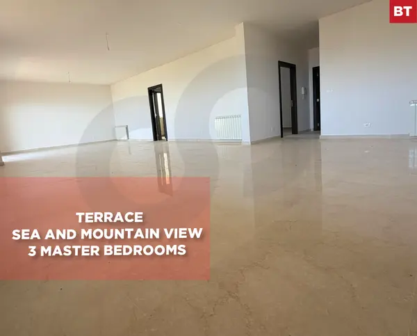 Brand New ,Terrace ,Sea View,Kfar Hbab, Keserouan
