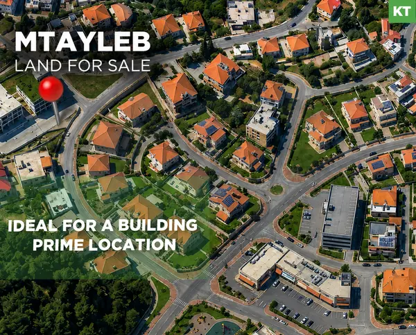 2 lands for sale in a prime location in Mtayleb