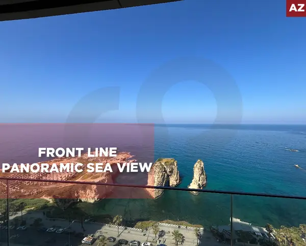 Prime location, open sea view, Rawche, Beirut
