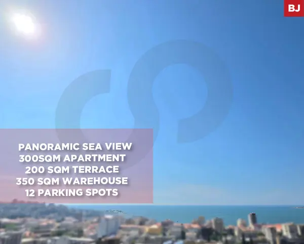 Panoramic Sea View,200sqm terrace,Jounieh,Keserouan