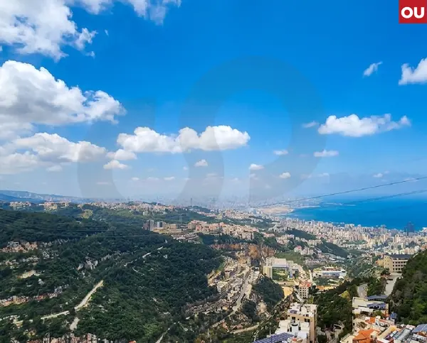 Sea and mountain view,Large balcony Rabweh, Metn