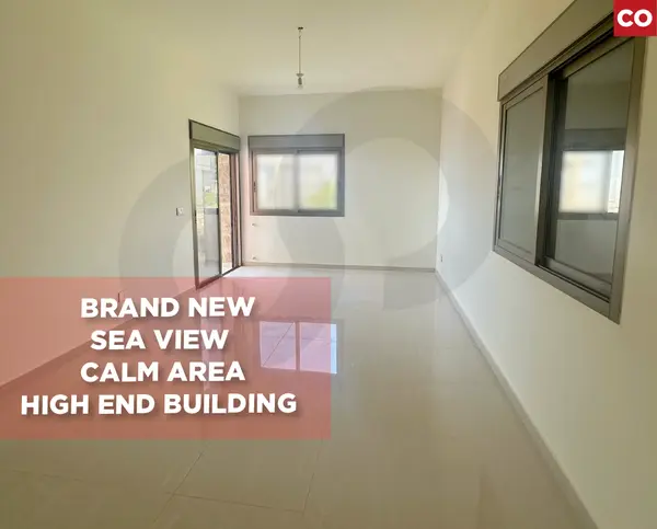 Brand New ,Sea view, High end building Halat Jbeil