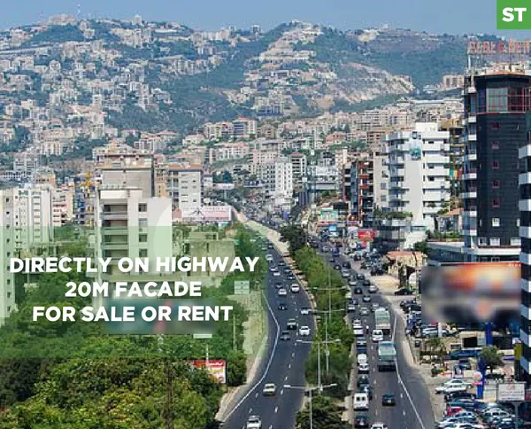 Prime location, on highway, keserouan, haret sakher