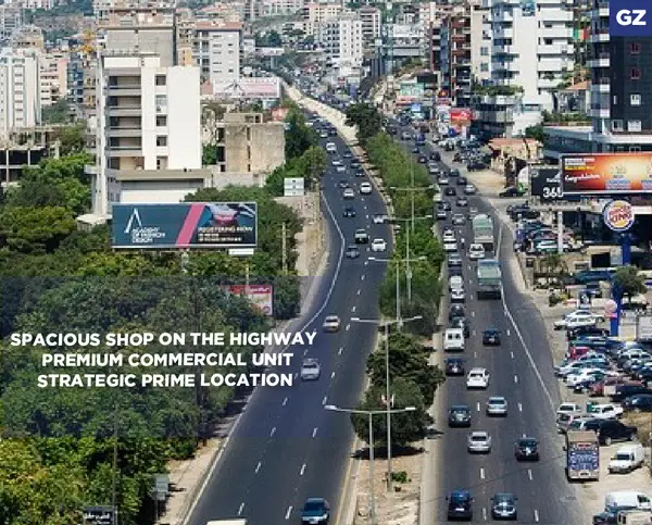 Strategic prime location, shop ,Jounieh-Keserwan