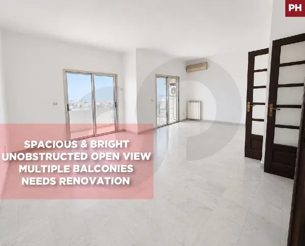 Unobstructed Open Views, Bright Natural Light, metn, mansourieh