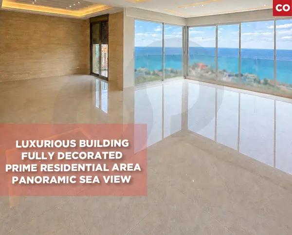 Panoramic sea views,Modern ,New fidar-Jbeil