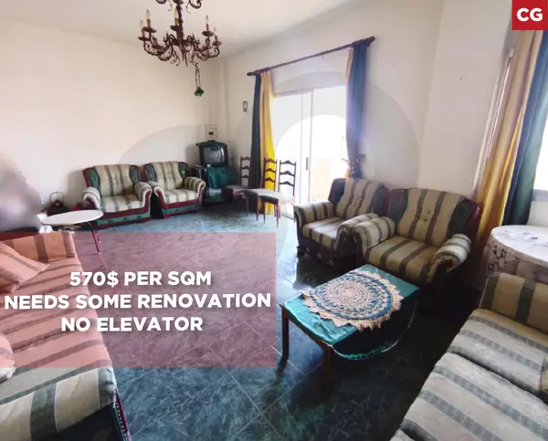 Catchy Deal spacious 140 sqm apartment in Ain El Remmaneh-Baabda