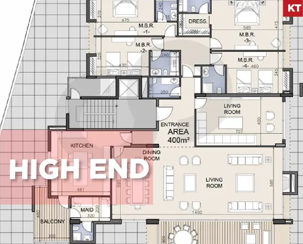 Prime Location High end Luxury Apartment, Biyada-Metn
