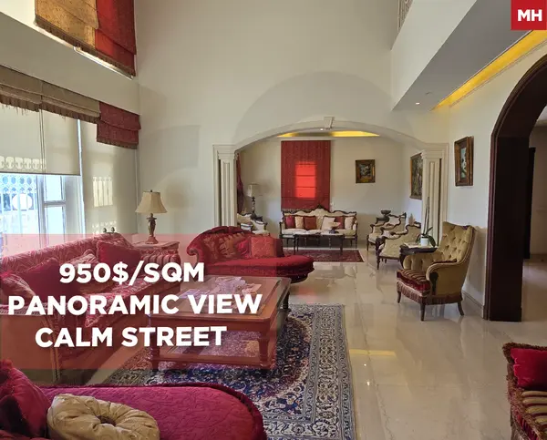 Great potential in a prime and peaceful location ,Panoramic view ,kahale -Aley