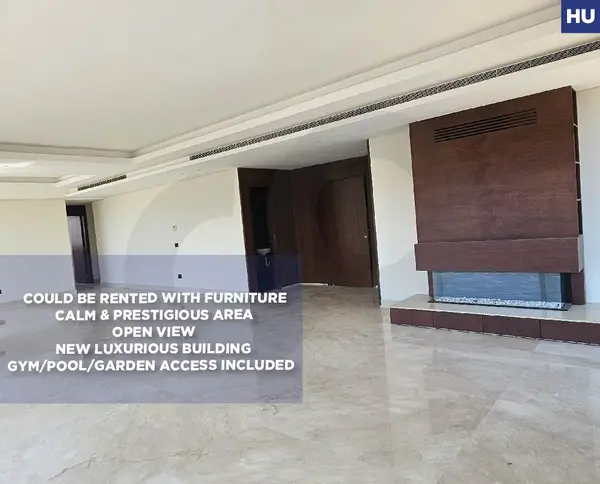 prime area, open view, fireplace, beirut, new jnah