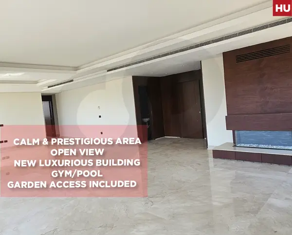 BBQ area, Calm & prestigious area,New luxurious building ,New Jnah -Beirut