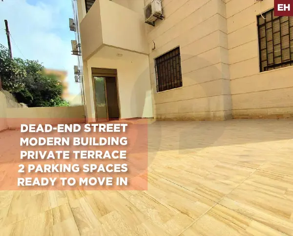 spacious, Terrace, quiet area, metn, biaqout