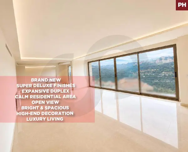 Brand-New, Deluxe Duplex, Open View, metn, mansourieh