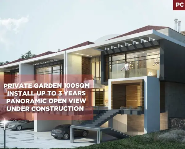 under construction villa, garden, open view, zgharta