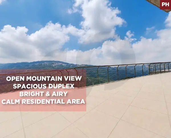 terrace, mountain view, Monteverde, Metn