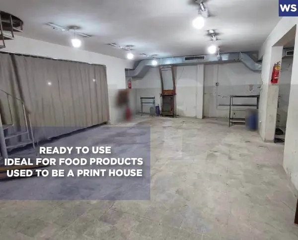 Warehouse,450 sqm, prime area, Msaytbeh, Beirut