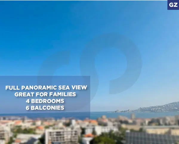 full panoramic sea view, keserouan, ghadir