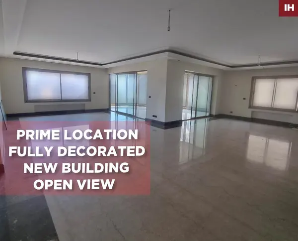 fully decorated, open view, prime location, beirut, tallet el khayat