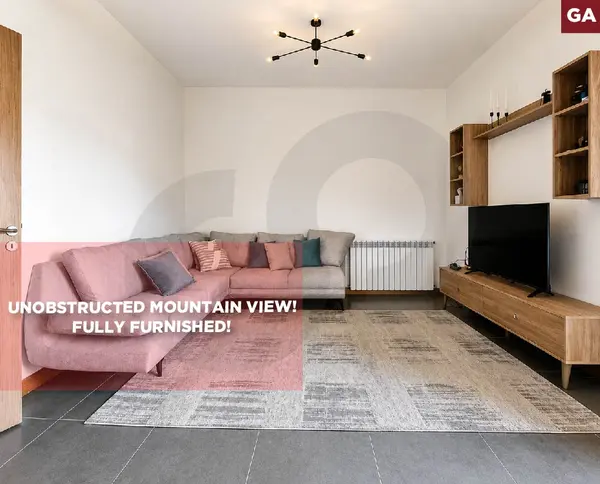 Unobstructed Mountain View, fully Furnished, metn, zandouka