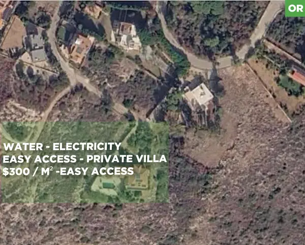 PRIME LAND/ sea view – MECHREF,CHOUF / ZONING 30/40