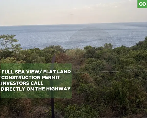 FLAT LAND/directly on the highway/great potential for development// HALAT,JBEIL