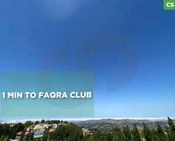 LAND/ located just 1 minute from Faqra Club