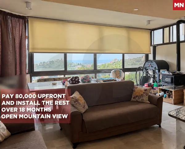 INSTALLMENTS/Open mountain view/KFARCHIMA,BAABDA