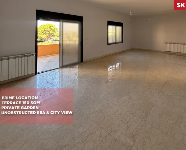 Open city & sea view/Terrace 150 SQM/Prime Location/ Beit El Chaar,METN