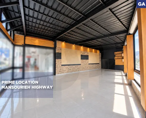 SHOP FOR RENT IN MANSOURIEH,METN /PRIME LOCATION